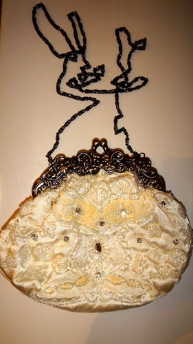 Farfalla ivory beaded - farfalla,