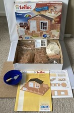 Teifoc TEI 4500 House - Build & Play With Real Bricks & Cement - CONTENTS SEALED