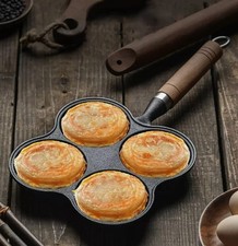 Non Stick 4 Hole Egg Frying