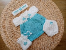 Hand Knitted Dolls Clothes To
