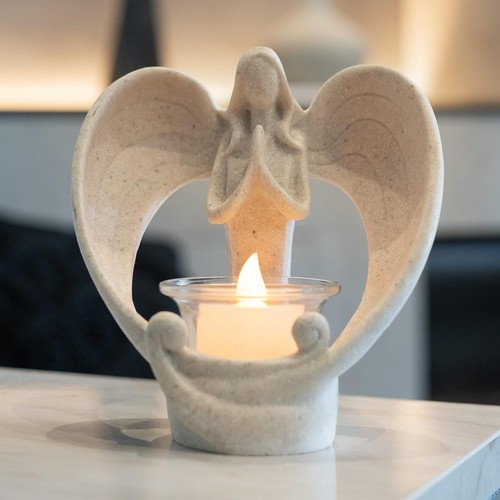 Guardian angel candle - guardian, holders