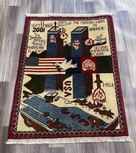 82x60 war rug afghan - war,