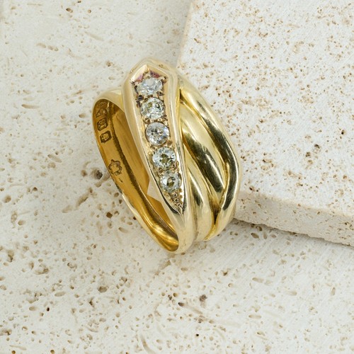 Antique 18ct yellow - 18ct, gold
