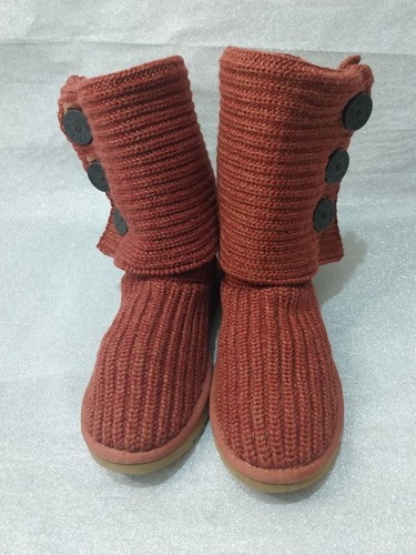 Ugg burnt red - burnt, button