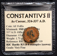 VF Rare Roman Constantius II