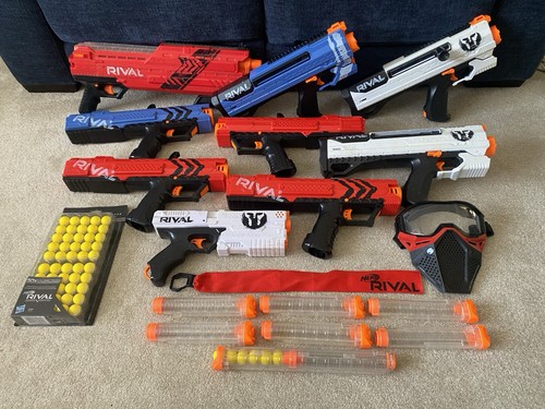 Nerf rival bundle blue red - blue, &