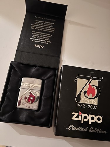 Zippo lighter 75th anniversary - lighter,