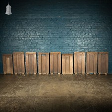 Batch 19th oak pew ends - of,