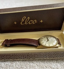Vintage Elco Watch 21 Jewels