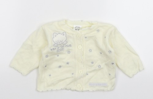 Debenhams baby white acrylic - white,
