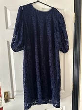 Next Navy Lace Dress BNWT