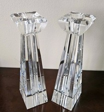Waterford candle holders - 2,