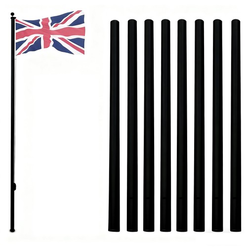 25ft yard telescopic flagpole - telescopic,
