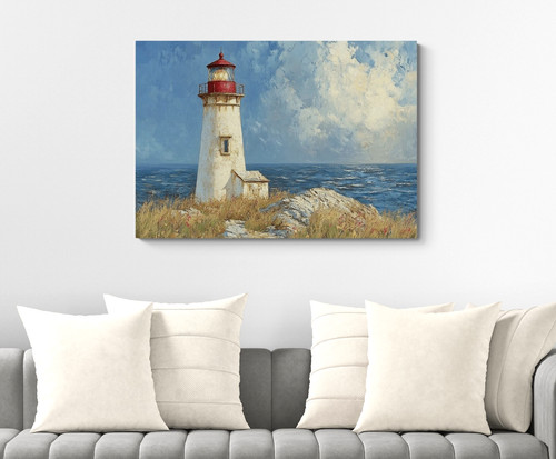 Lighthouse seaside seascape - seaside,