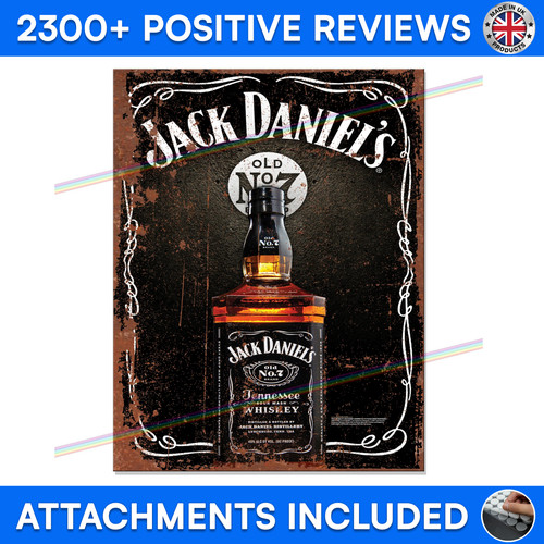 Jack daniels whiskey - whiskey, metal