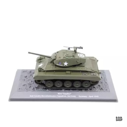 Wwii army m24 chaffee - 1/43,