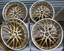 18" Gold 190 Alloy Wheels Fits