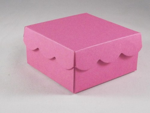 Scallop lid wedding favour - scallop,
