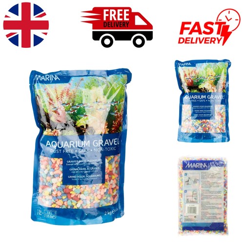 Rainbow aquarium gravel - rainbow, kg