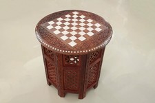 Wooden Chess Board Table