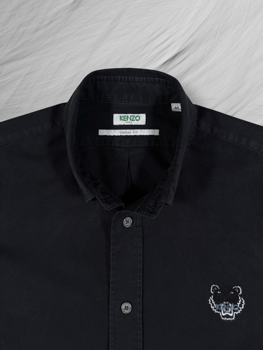Kenzo black casual fit - black,