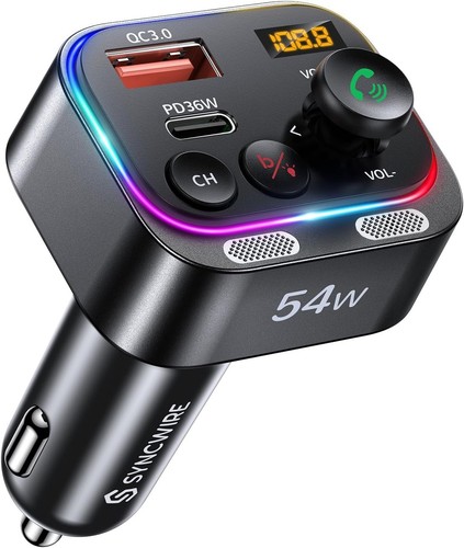 Syncwire bluetooth fm - 5.4,