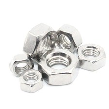 M3 M4 M5 M6 M8 M10 M12 HEX NUT FULL HEXAGON NUTS DIN 934 STAINLESS STEEL