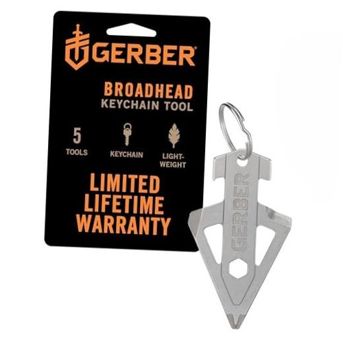 Gear broadhead keychain - broadhead,