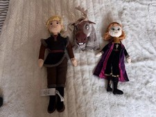 3 X DISNEY FROZEN PLUSH SOFT