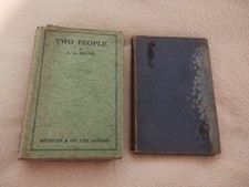 A.A.Milne Two People And When We Were  Very Young Hardback Books