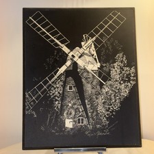 Vintage Print Of Hunset Mill