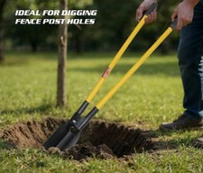 Post hole digger - hole, with
