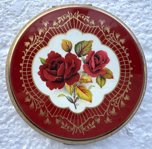 Vintage stratton rose powder - stratton,