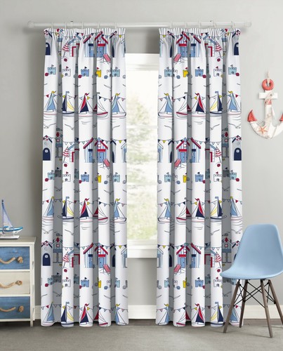 Nautical seaside beach hut - seaside,