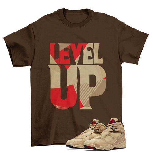 Level shirt brown match - up,
