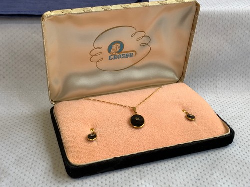 Vtg crosby gold filled jewelry - crosby,