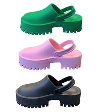 Womens Clogs Mules Sliders Shoes Ladies Summer Holidays Lounge Beach wear UK 3-8