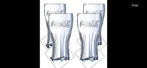 Coca cola glasses - glasses, large