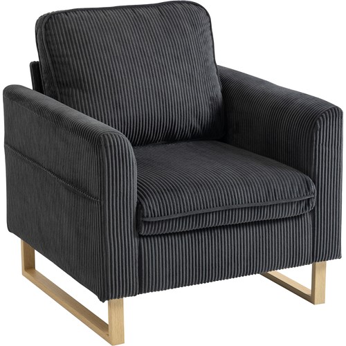 Homcom accent chair with - chair,