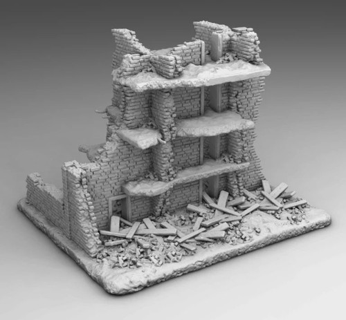 Wargaming terrain destroyed - wargaming,