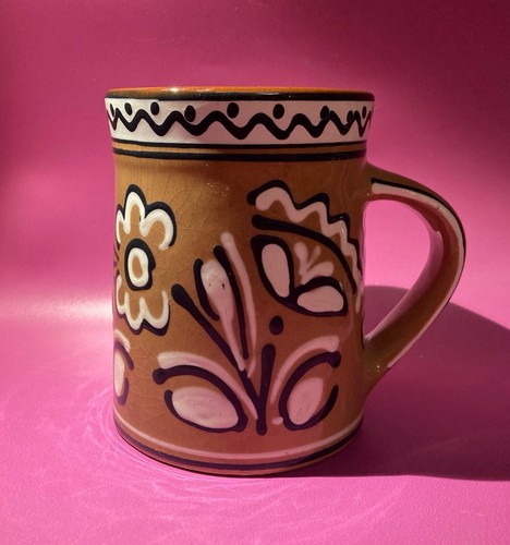 Vintage pottery slipware - pottery,
