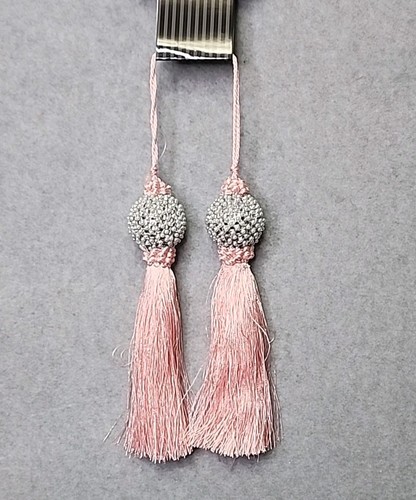 Pink beaded victorian - beaded, style