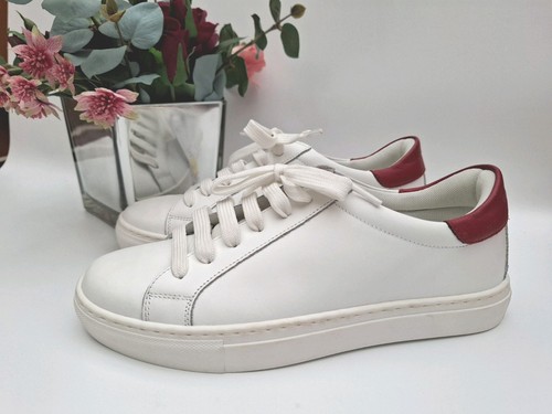 Soho grit white - white, leather