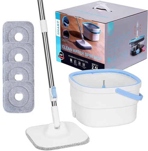 Spin mop and - spin, bucket