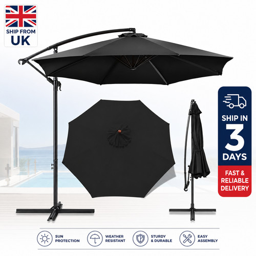 Garden parasol outdoor - 3m,