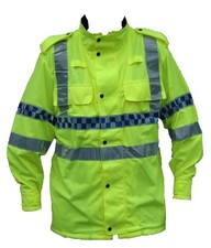 Hi Viz Vis Lightweight Reflective Over Jacket Horse Riding Motorbike LW01AN
