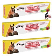 3 Pack Horse Dewormer Paste