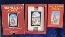 The Arthurian Tarot - 1st Edition 1990 - The Original  OOP deck - Rainbowy Backs