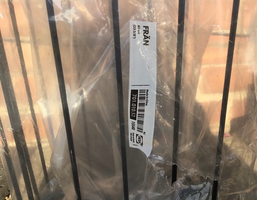 Vintage ikea black wire fran - ikea,