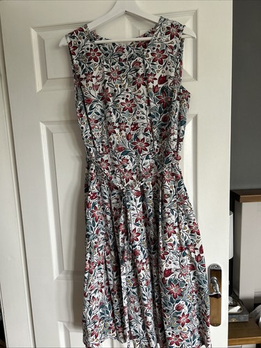 Seasalt cotton floral midi - seasalt,